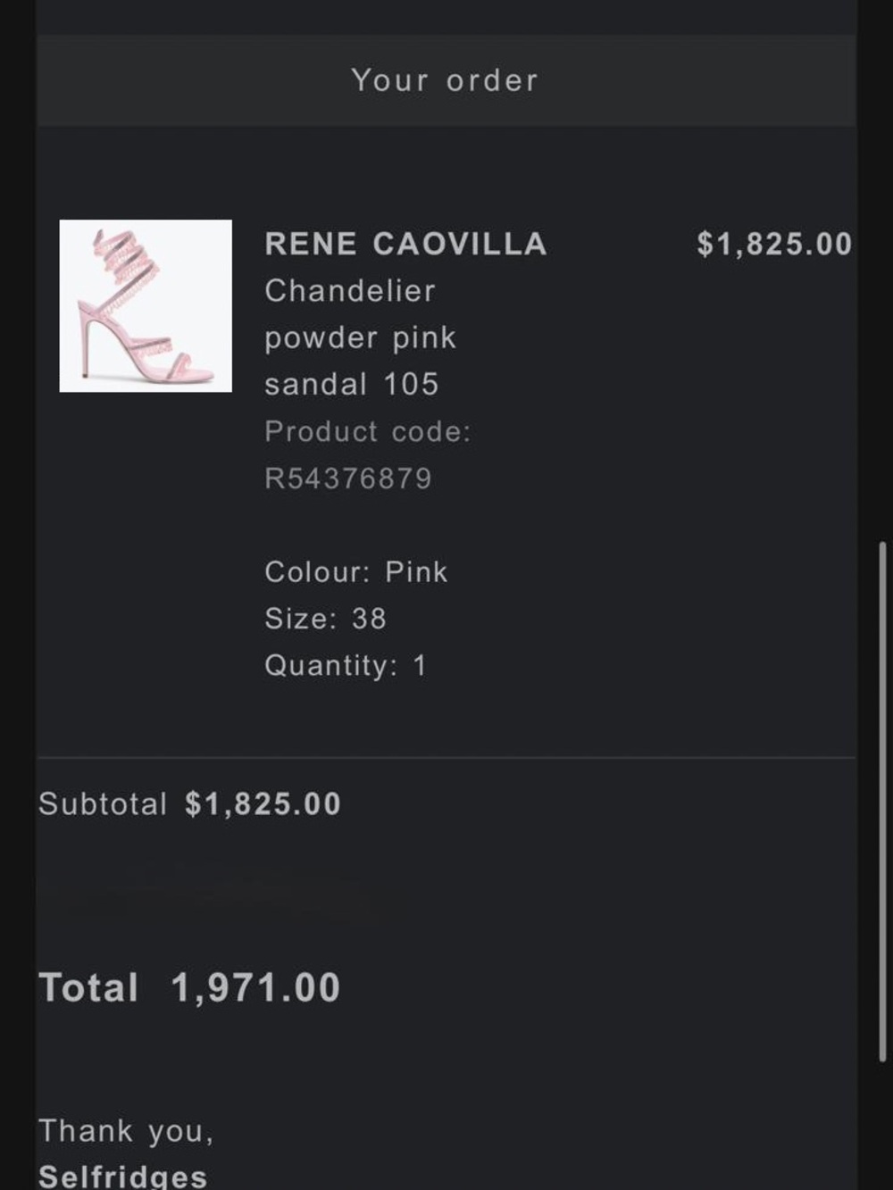 Rene Caovilla Pink Crystal Drop Spiral Ankle Stilettos - Picture 2 of 7